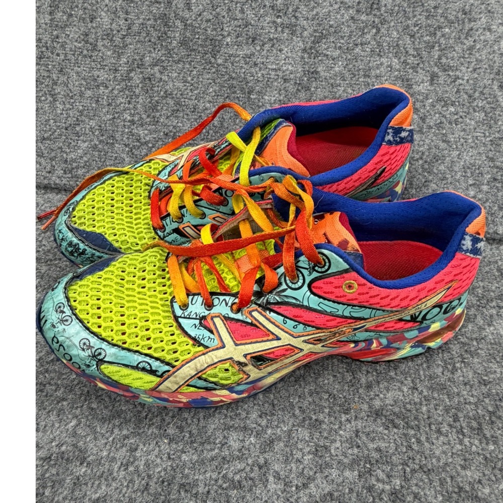 Asics Gel-Noosa Tri 6 Multicolor Running Shoes T113N Mens 10.5